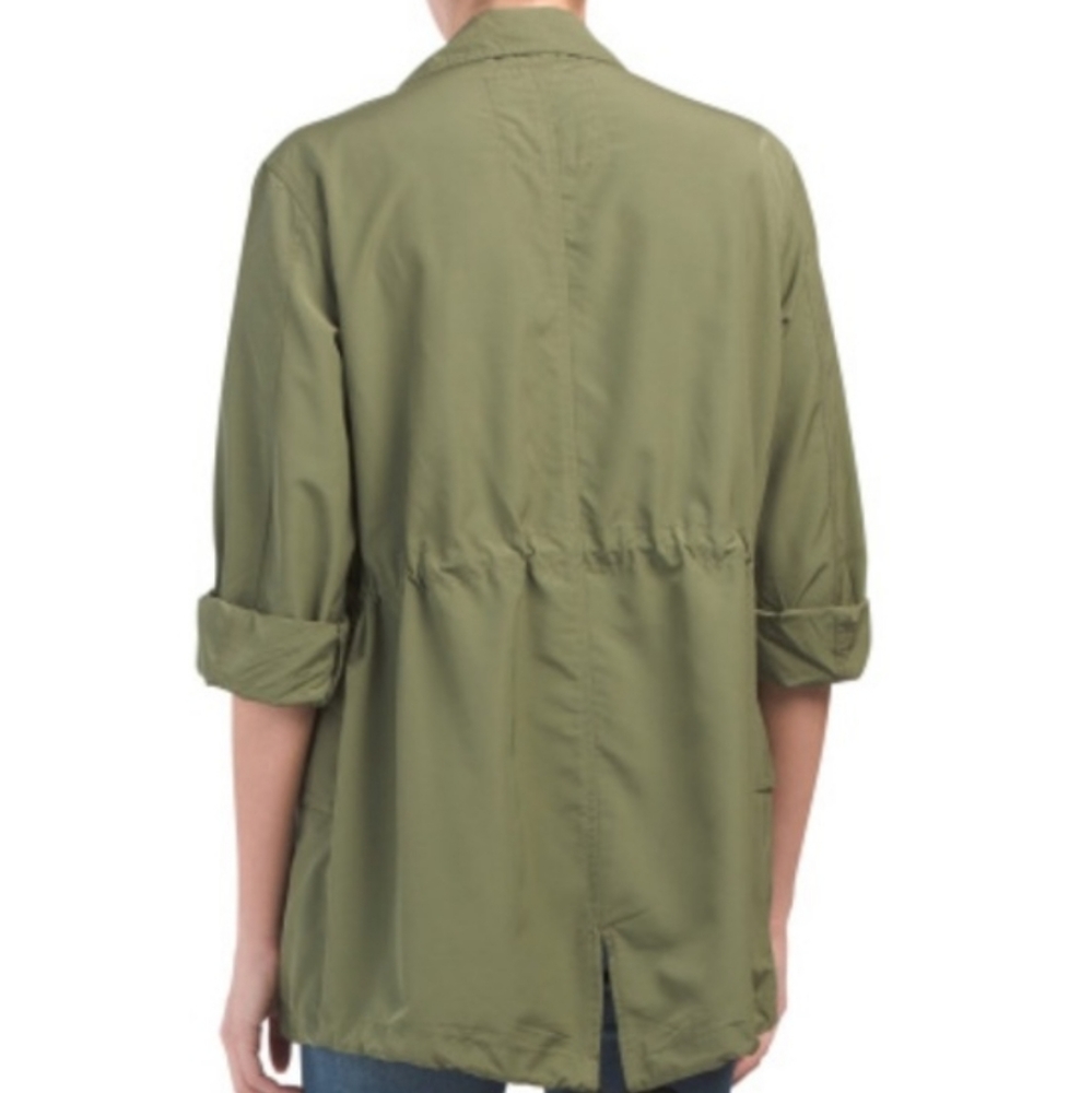 Sanctuary Lightweight Olive Utility Jacket Small - Picture 7 of 8